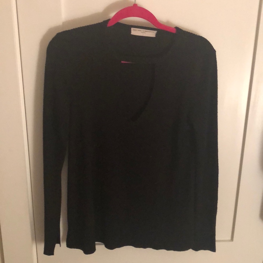 Knit project social t V-neck